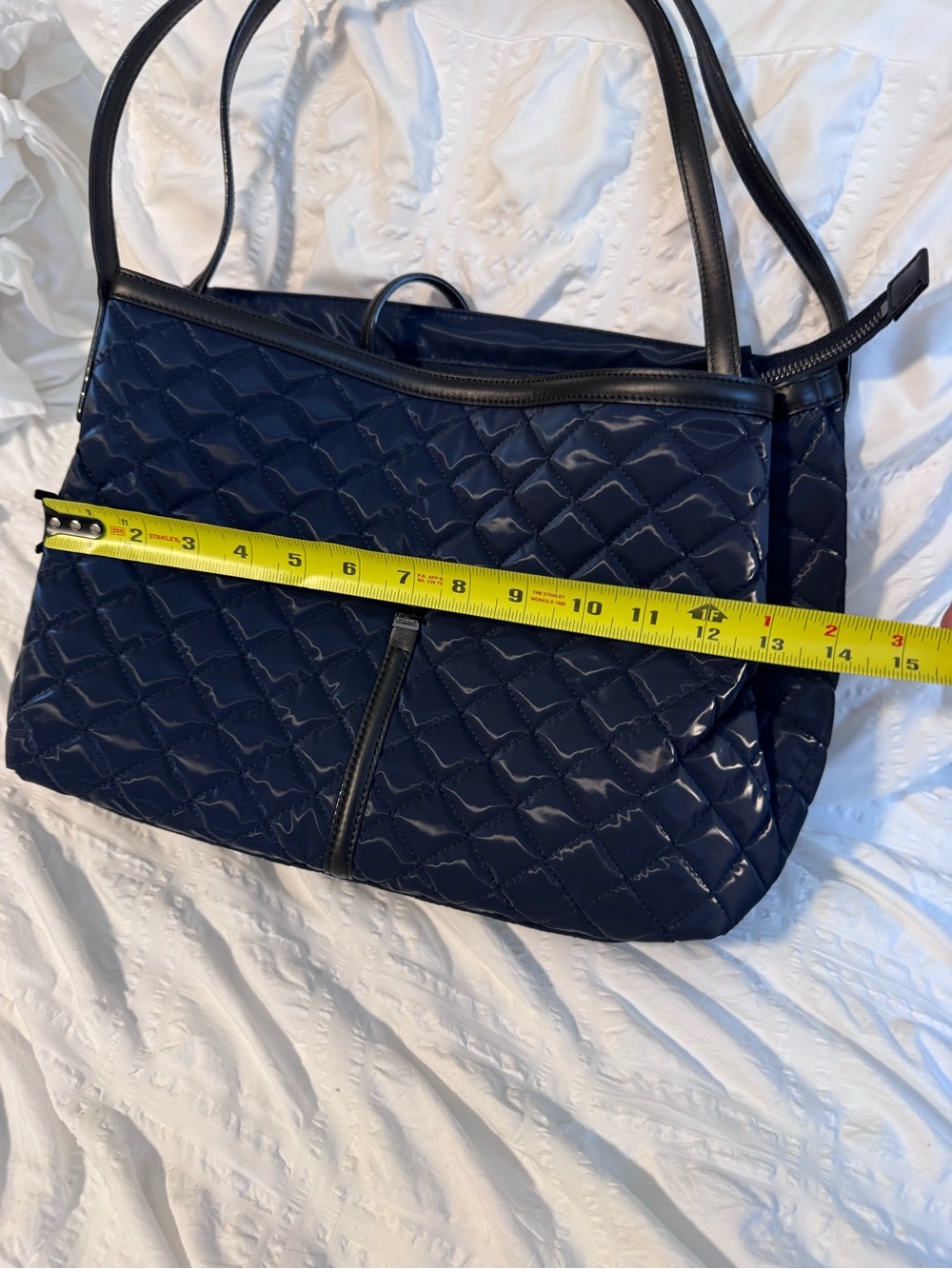 MZ Wallace Astor East West Tote in Midnight Ink - Picture 7 of 12